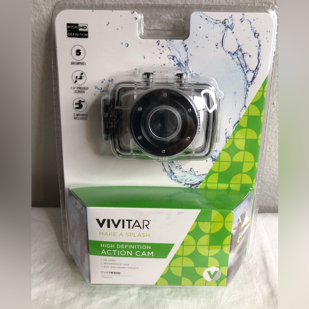 Vivitar HIgh Definition Action Cam DVR783HD Imaging NWT